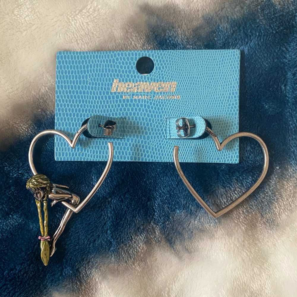 Melting Girl Earrings, Heaven by Marc Jacob